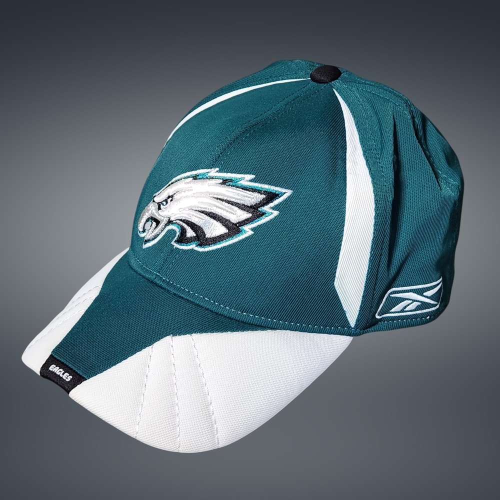 Philadelphia Eagles NFL Reebok Authentic Sideline Hat Green Baseball Large/XL